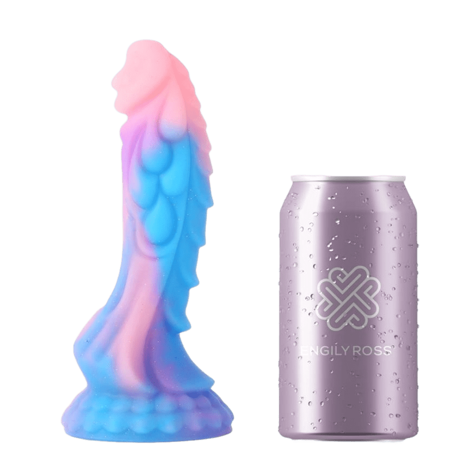 DILDO "DRAGÓN" BRILLA EN LA OSCURIDAD 18 CM - Imagen 4