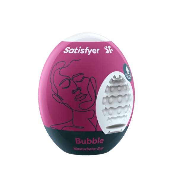SATISFYER HUEVO MASTURBADOR BUBBLE HYDRO-ACTIVE