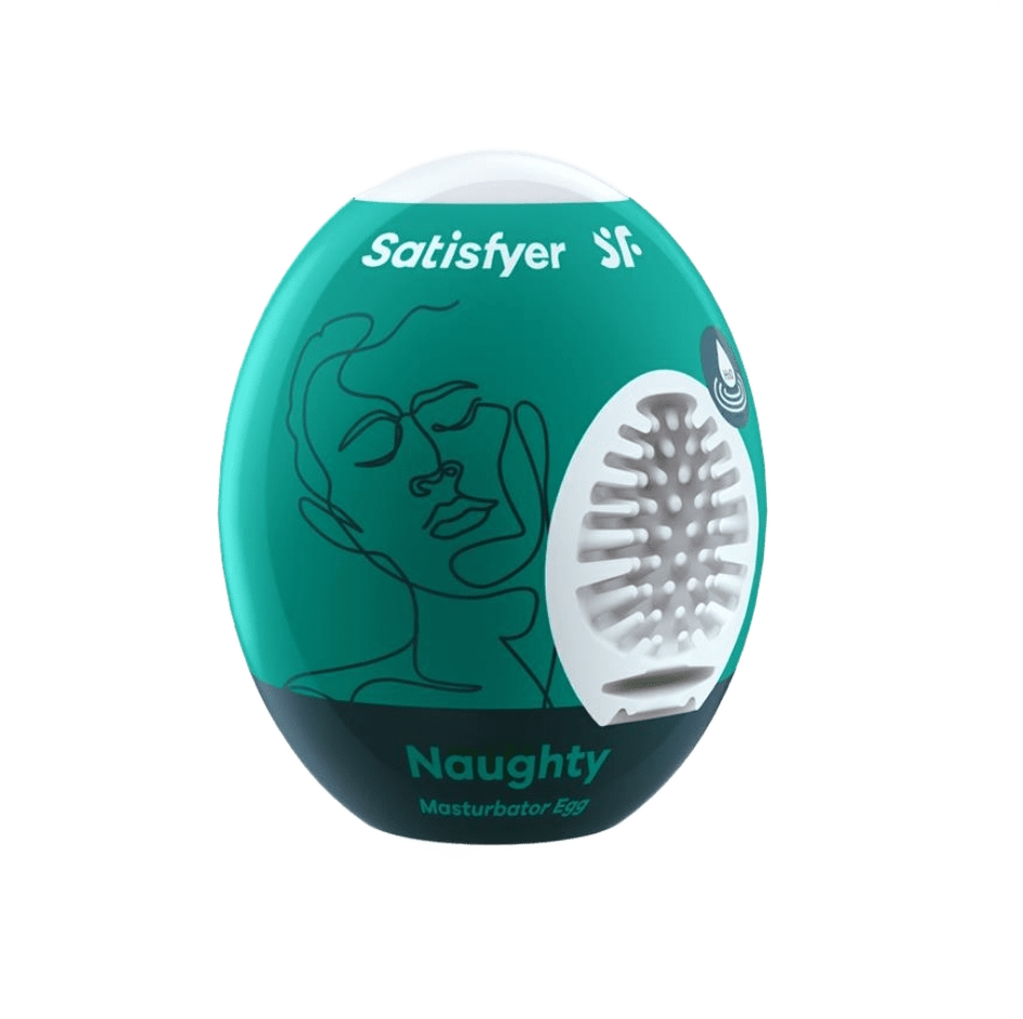 SATISFYER HUEVO MASTURBADOR NAUGHTY HYDRO-ACTIVE