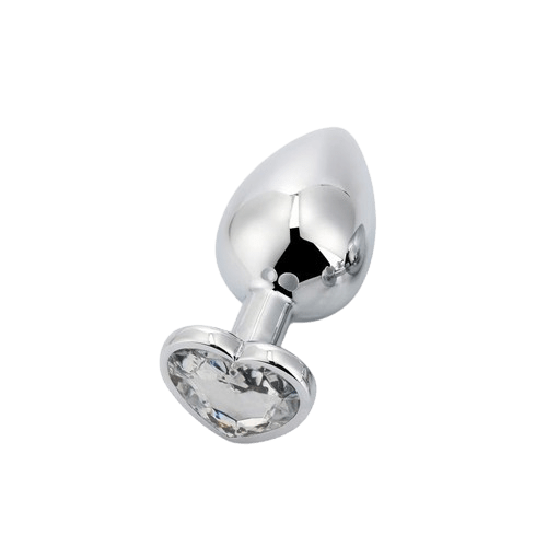 Plug de Metal con Joya Corazón - Imagen 3