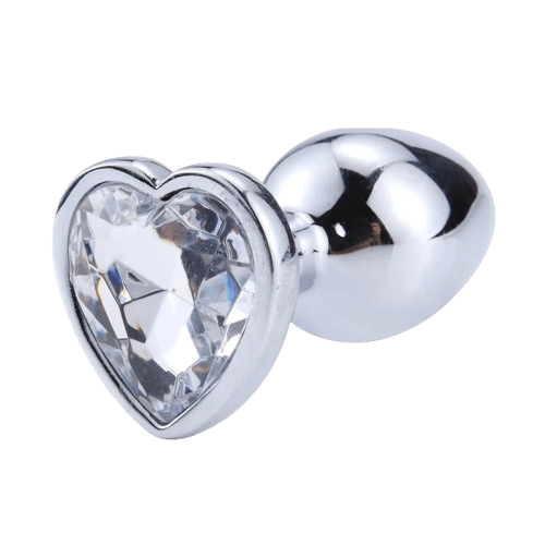 Plug de Metal con Joya Corazón