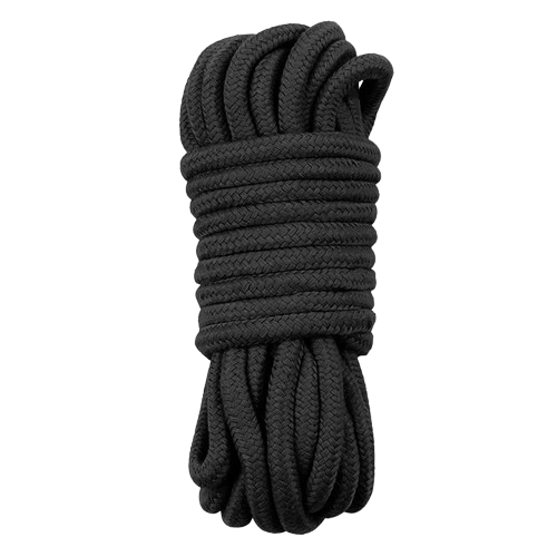 CUERDA BONDAGE SUAVE NEGRA