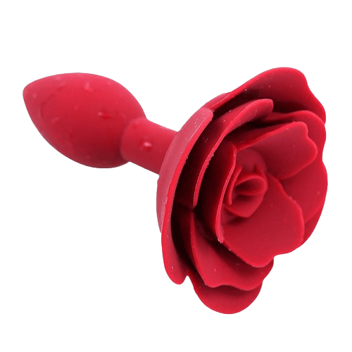 PLUG CON ROSA ROJA