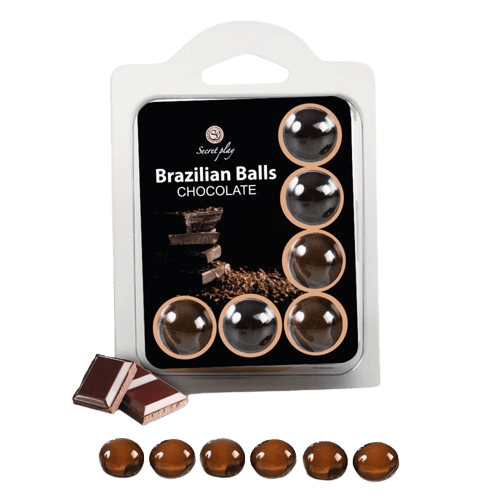 6 BOLAS BRASILEÑAS AROMA CHOCOLATE