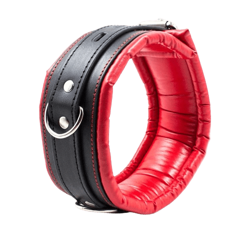 COLLAR CON INTERIOR ACOLCHADO ROJO