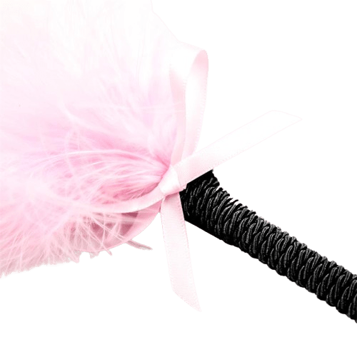 PLUMERO CON LAZO ROSA - Imagen 2