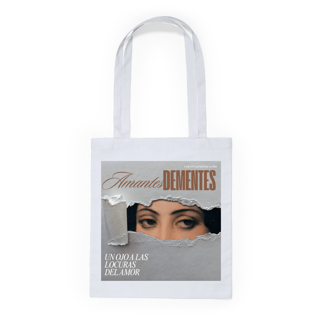 Totebag Blanca "Ojos de Amor"