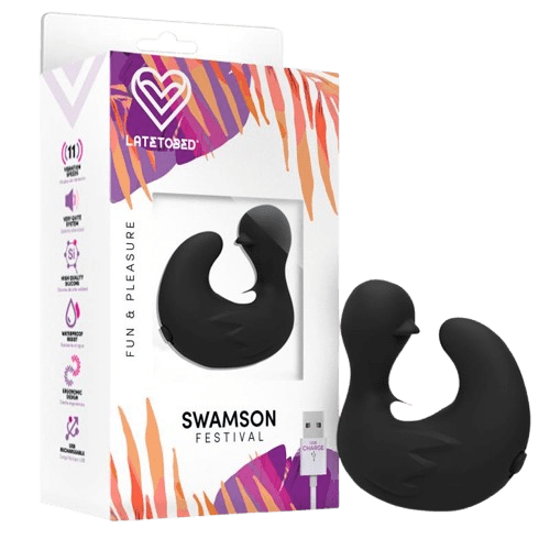 Dedal Patito Estimulador USB Negro