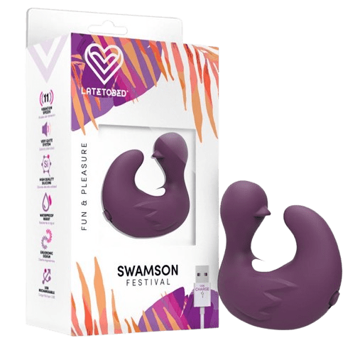 Dedal Patito Estimulador USB Lila